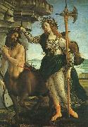Sandro Botticelli Pallas and the Centaur oil